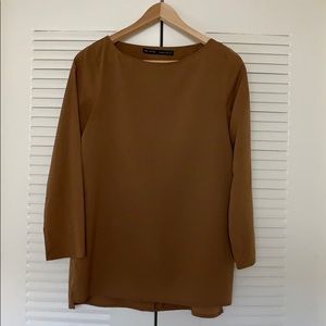 ZARA Brown blouse